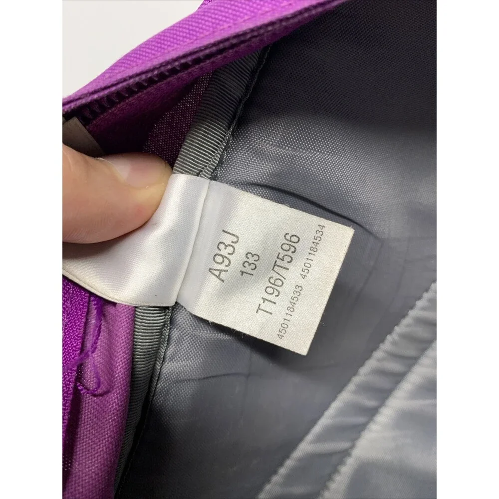 The North Face Vault Backpack Bag Purple Gray North Face School College